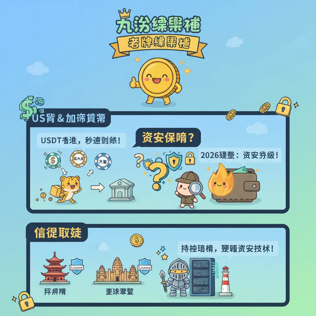 老牌娛樂城支援USDT與加密貨幣，資安更有保障嗎？