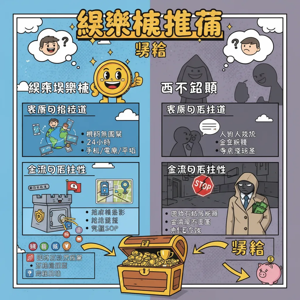 娛樂城 vs 地下組頭：為什麼線上平臺更安全？